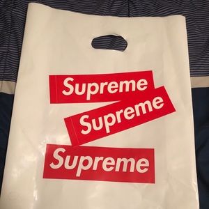 Supreme Bag and 2 Box Logo stickers